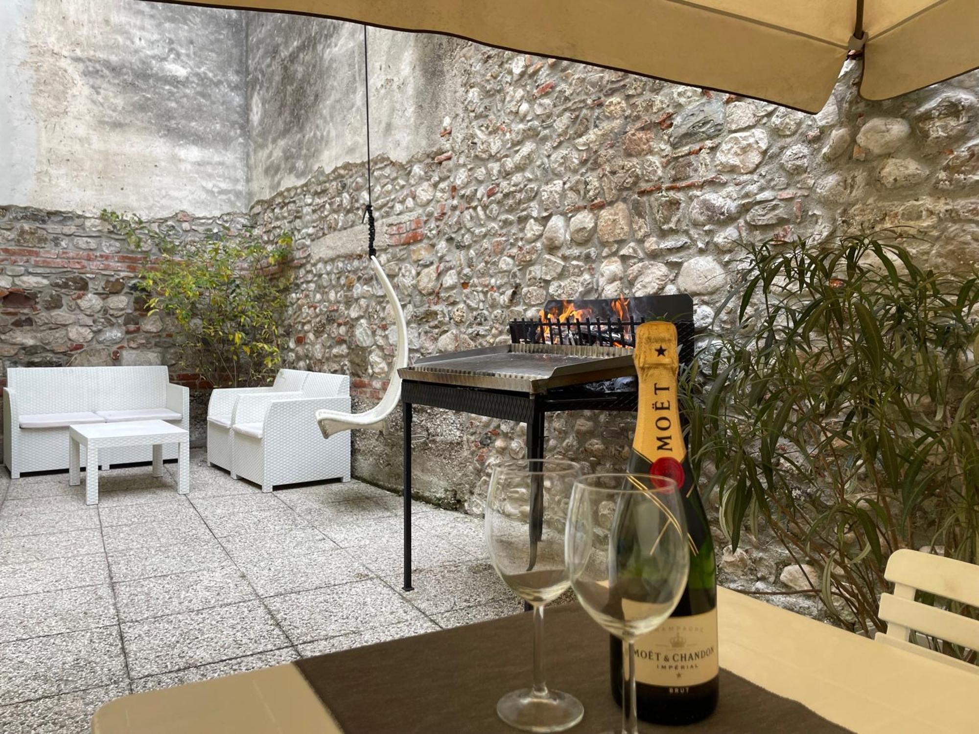 Oasi Verde Con Area Barbecue Udine Exterior photo